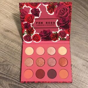 Brand new karrueche x colourpop fem Rosa palette